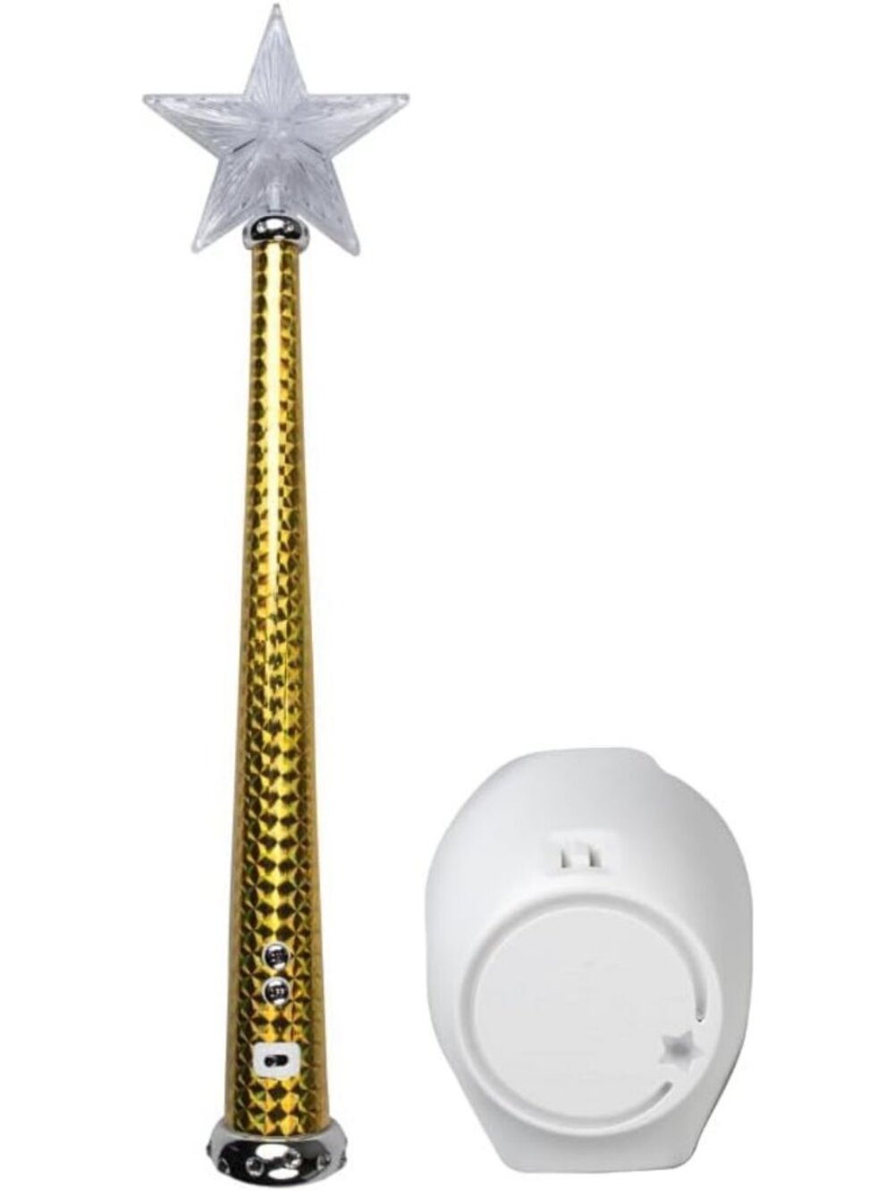 Wireless Magic Light Wand with Remote, Sound & Light Modes - Kid-Friendly, 6